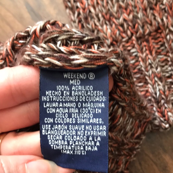 Cozy multicolor turtleneck sweater - Picture 4 of 7